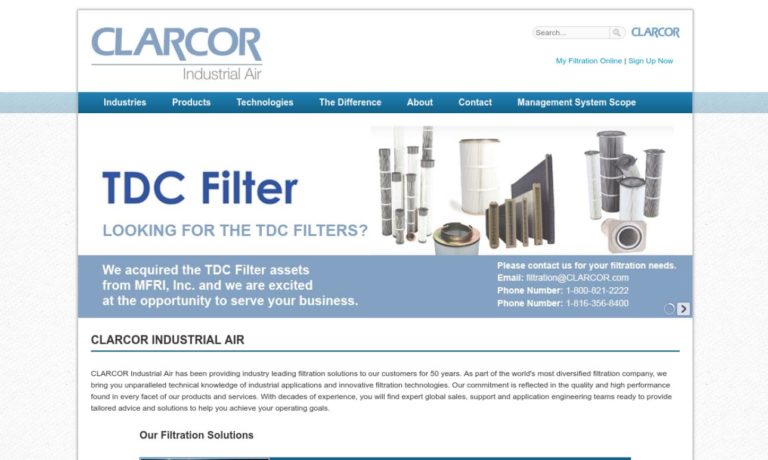 CLARCOR Industrial Air